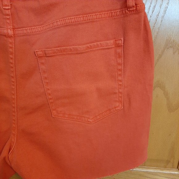 NWT!!! Ava & Viv Acid Wash Shorts Tigerlily - Picture 7 of 7